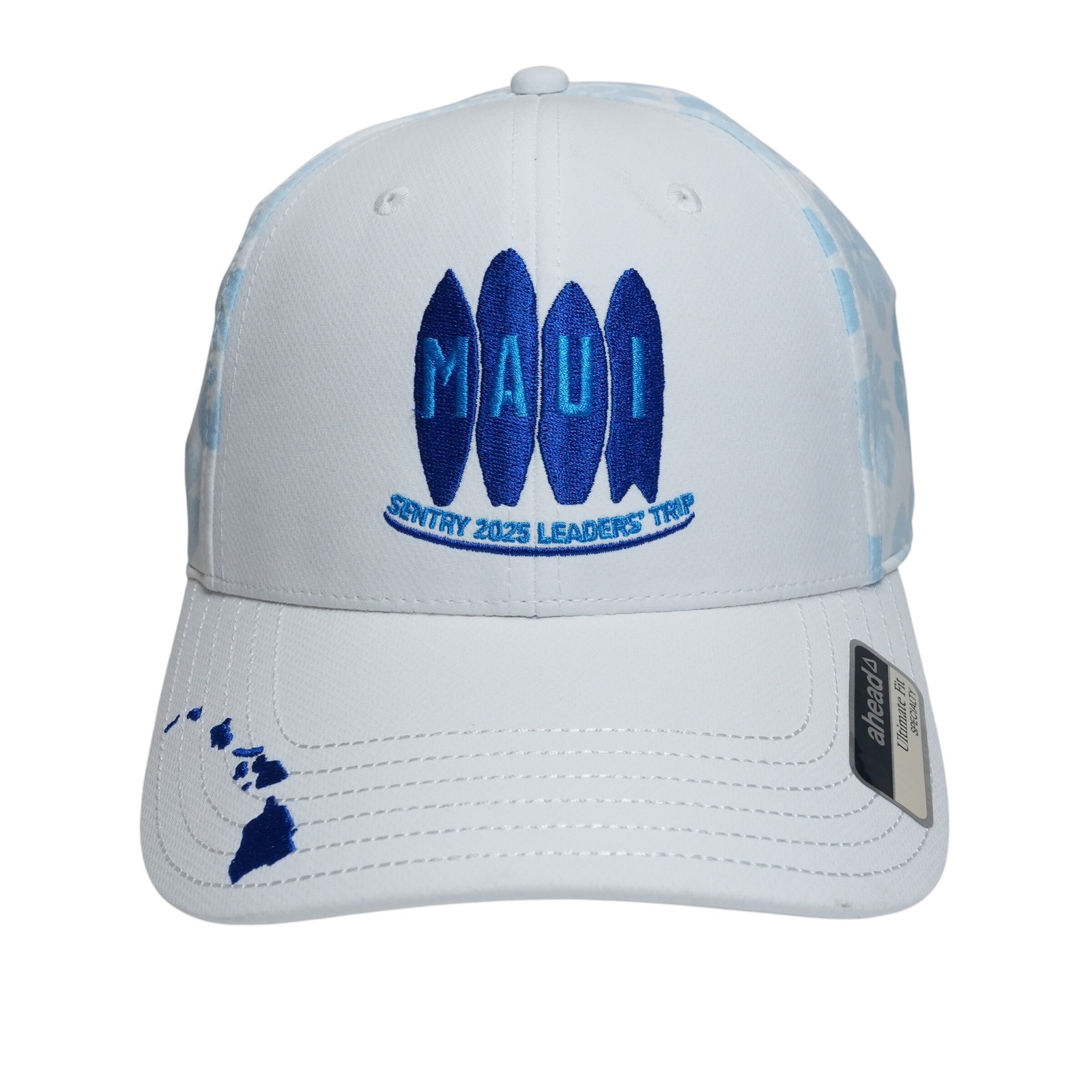 Ahead Maui Sentry 2025 Leaders Trip Special Edition Hat Men Osfm White Surfboard